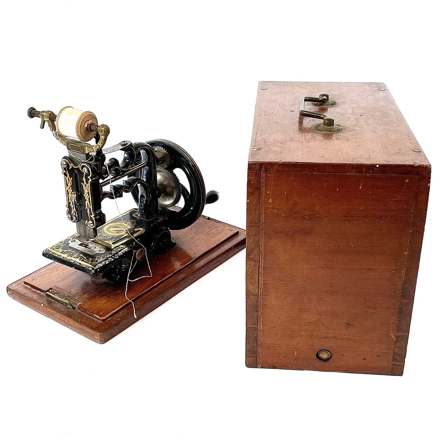 Lot 6 - A Victorian James G. Weir mahogany cased...