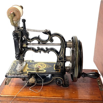 Lot 6 - A Victorian James G. Weir mahogany cased...