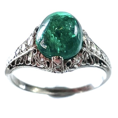 Lot 94 - An early 20th century platinum, diamond and...