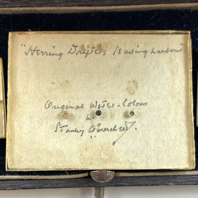 Lot 19 - Stanley A Burchett (XX) 'Herring Drifters...