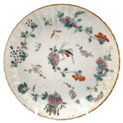 Lot 88 - A Chinese porcelain famille rose porcelain...