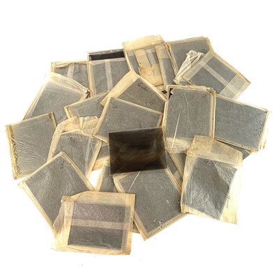 Lot 181 - Topographical glass plate negatives of aerial...