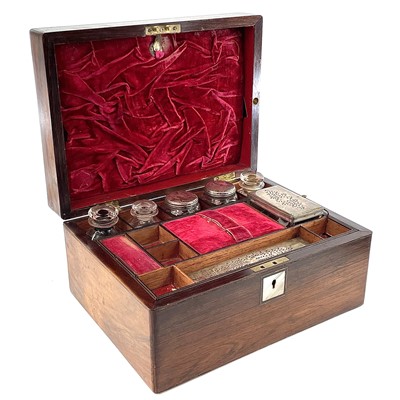 Lot 88 - A Victorian rosewood veneered mother of pearl...