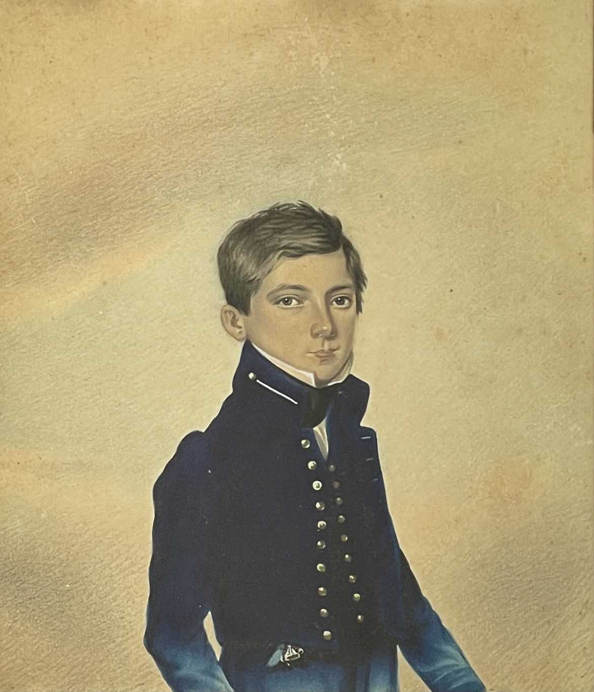 Lot 22 - English School, circa 1830 Portrait of...