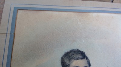 Lot 22 - English School, circa 1830 Portrait of...