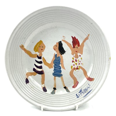 Lot 38 - Simeon STAFFORD (1956) Three Figures Mixed...