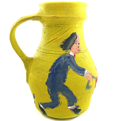 Lot 225 - Simeon STAFFORD (1956) Yellow jug Mixed media...