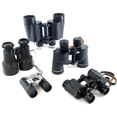Lot 91 - A pair of Pentax Asahi 7X35 binoculars,...