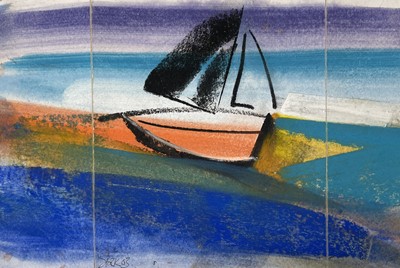 Lot 37 - Mary STORK (1938-2007) Sailing Boat Mixed...