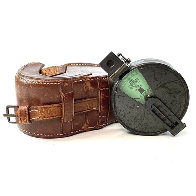 Lot 110 - A 19th century prismatic compass by J. Hicks...