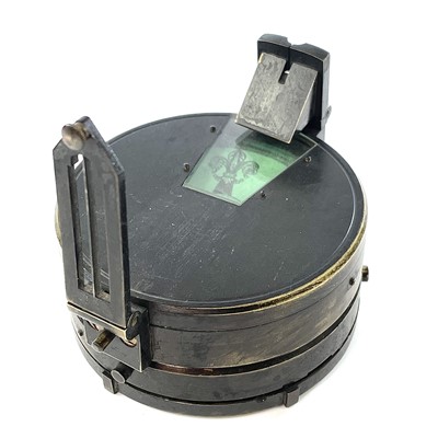 Lot 79 - A 19th century J Hicks Hatton Garden compass...