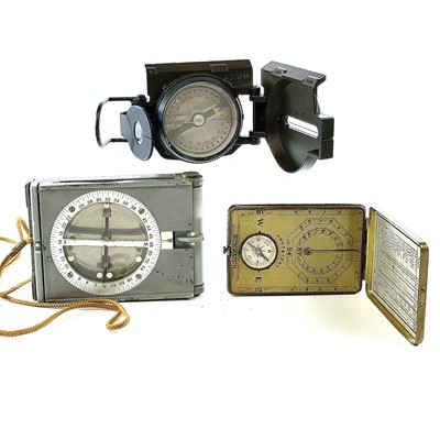 Lot 159 - A brass pocket Sunwatch by The Arizona clock...