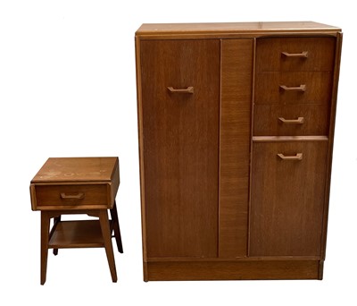 Lot 1844 - A G Plan light oak dressing chest or low...