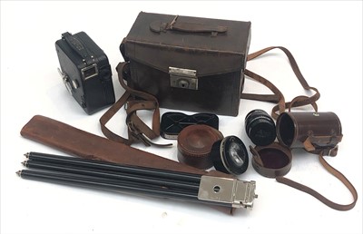 Lot 456 - A Leitz Hektor 7.3cm f/1.9 lens, serial number...