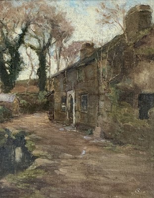 Lot 21 - M. A. PYTCHES Lamorna Oil on canvas Initialed...