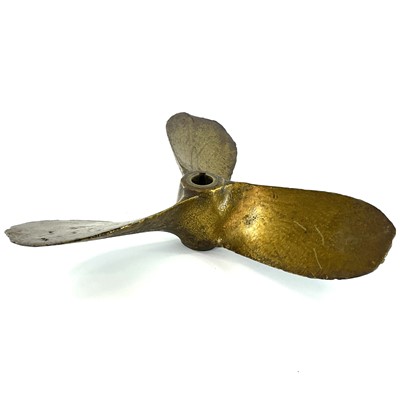 Lot 27 - A bronze three blade ship's propellor,...
