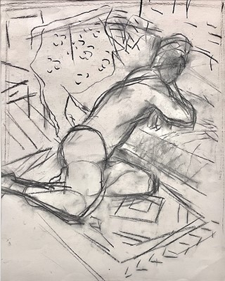 Lot 178 - Rose HILTON (1931-2019) Reclining Figure in...