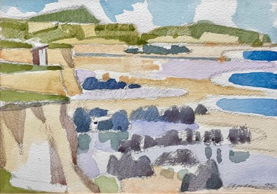 Lot 260 - Michael UPTON (1938-2002) Porthmeor Beach...