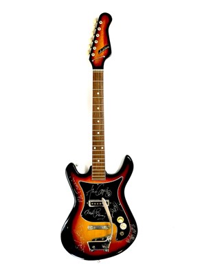 Lot 52 - A SIGNED 'ALICE COOPER' GUITAR.