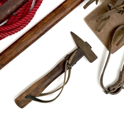 Lot 29 - Vintage Mountaineering equipment, comprising...