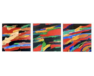 Lot 83 - John BARNICOAT (1924-2013) Untitled Triptych,...