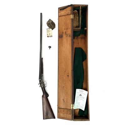 Lot 69 - A deactivated Fred Williams double barrel 12...