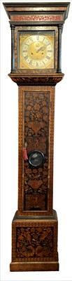 Lot 3021 - A fine Daniel Quare walnut and marquetry eight...