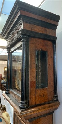 Lot 3021 - A fine Daniel Quare walnut and marquetry eight...