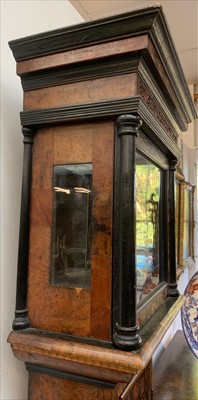 Lot 3021 - A fine Daniel Quare walnut and marquetry eight...