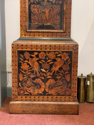 Lot 3021 - A fine Daniel Quare walnut and marquetry eight...