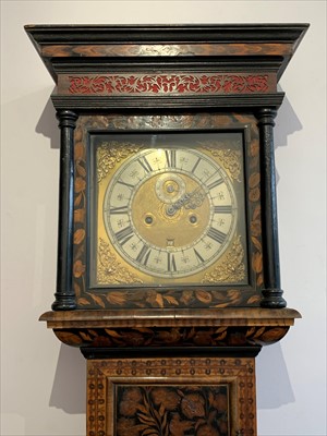 Lot 3021 - A fine Daniel Quare walnut and marquetry eight...