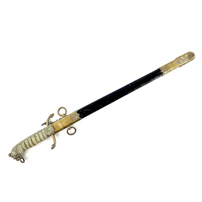 Lot 25A - A Late Victorian Naval officers dirk, by Gieve...