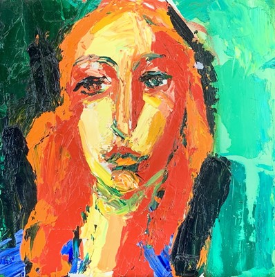 Lot 101 - John BARNICOAT (1924-2013) Woman's Head, 1995...