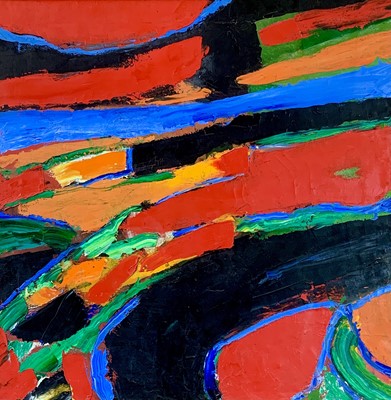 Lot 127 - John BARNICOAT (1924-2013) Untitled, 1993 Oil...