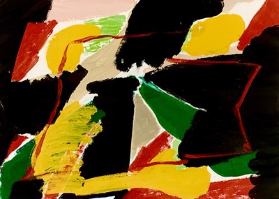 Lot 92 - John BARNICOAT (1924-2013) Untitled Acrylic on...