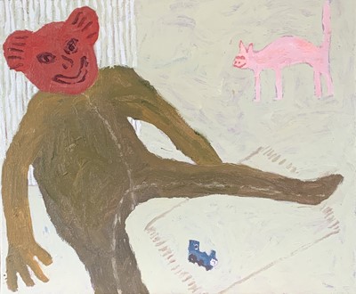 Lot 190 - David PEARCE (1963) Untitled Oil on canvas...