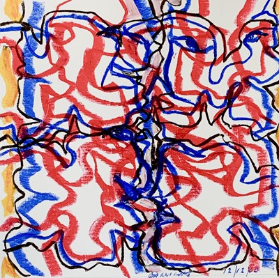 Lot 70 - John BARNICOAT (1924-2013) Faces, 2000 Mixed...