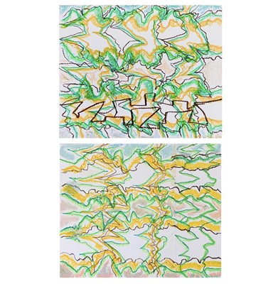 Lot 116 - John BARNICOAT (1924-2013) Untitled, 2001 Two...