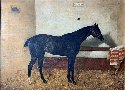Lot 982 - English School, late 19th Century Bay Horse in...