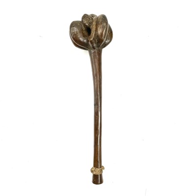 Lot 6 - A Fiji hardwood throwing club, 19th century,...