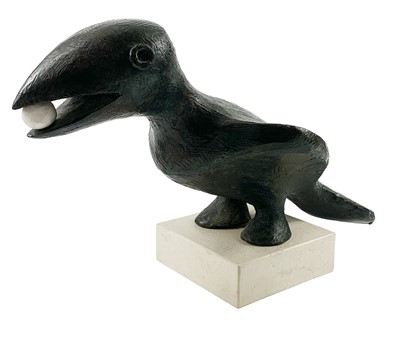 Lot 43 - Breon O'CASEY (1928-2011) Crow II, 2004 Bronze...
