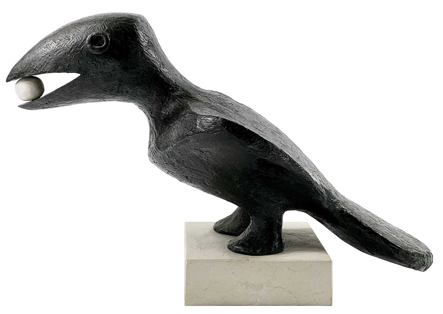 Lot 43 - Breon O'CASEY (1928-2011) Crow II, 2004 Bronze...