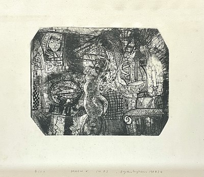 Lot 257 - Bryan INGHAM (1936-1997) Damen X II/XII...