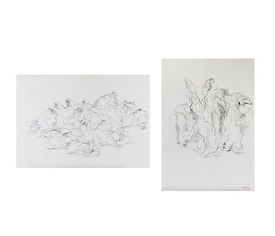 Lot 84 - John BARNICOAT (1924-2013) Cornish Rocks, 2001...