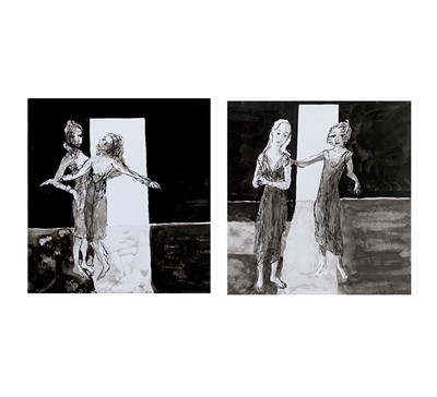 Lot 108 - John BARNICOAT (1924-2013) Two Women Two works...