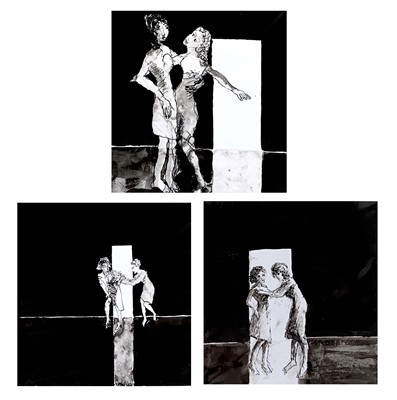 Lot 112 - John BARNICOAT (1924-2013) Two Women, circa...