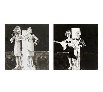 Lot 105 - John BARNICOAT (1924-2013) Two Women Two works...