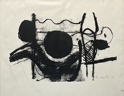 Lot 57 - Roger HILTON (1911-1975) Reclining Nude, 1972...