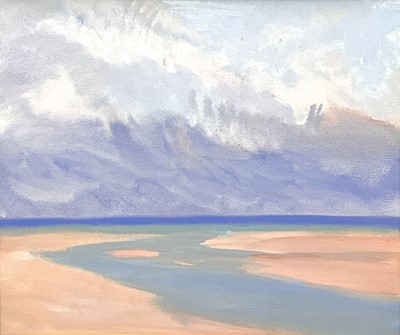 Lot 45 - John MILLER (1931-2002) Hayle Estuary Gouache...