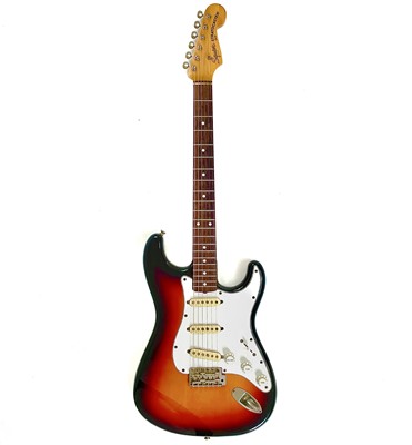 Lot 26 - A 1983 Squier by Fender JV Stratocaster.